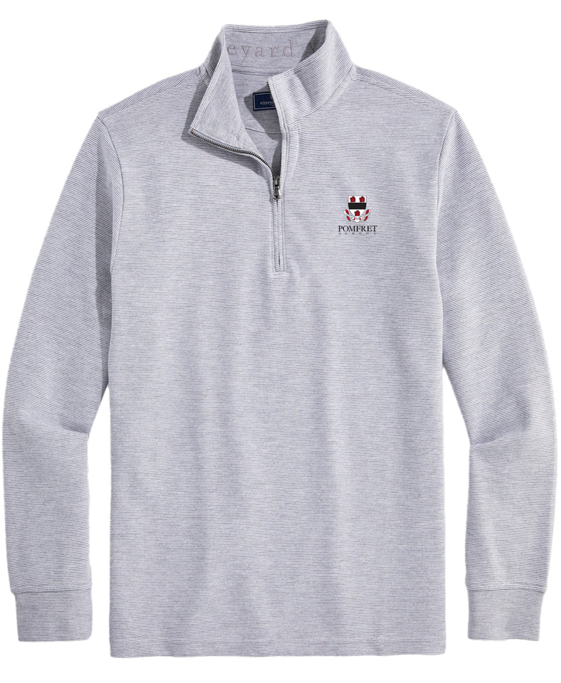 Vineyard Vines Mens Solid Saltwater Quarter-Zip