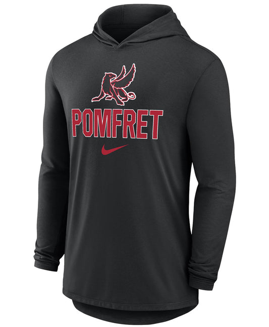 Nike Dri-FIT Cotton LS Hoodie Tee