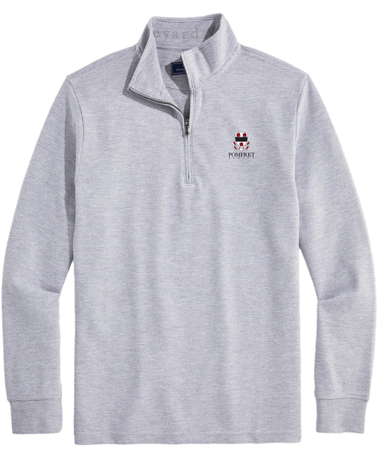 Vineyard Vines Mens Solid Saltwater Quarter-Zip