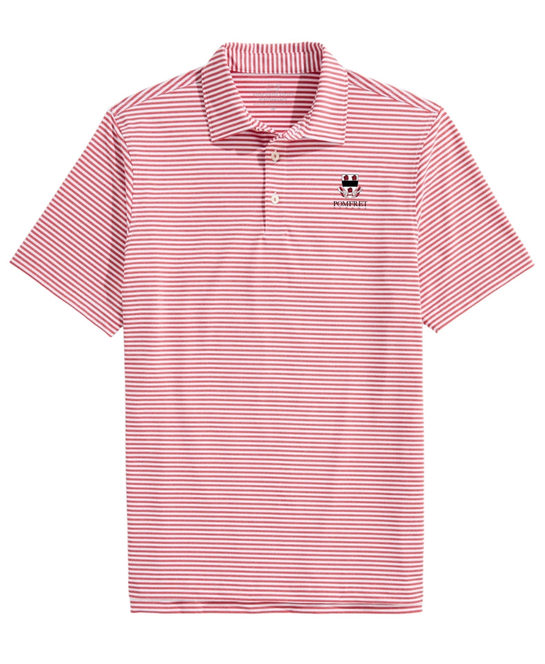 Vineyard Vines Heathered Winstead Sankaty Performance Polo